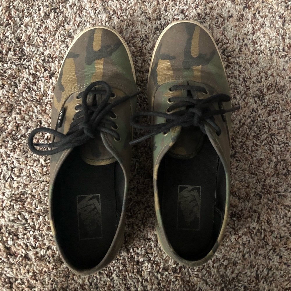 camo vans